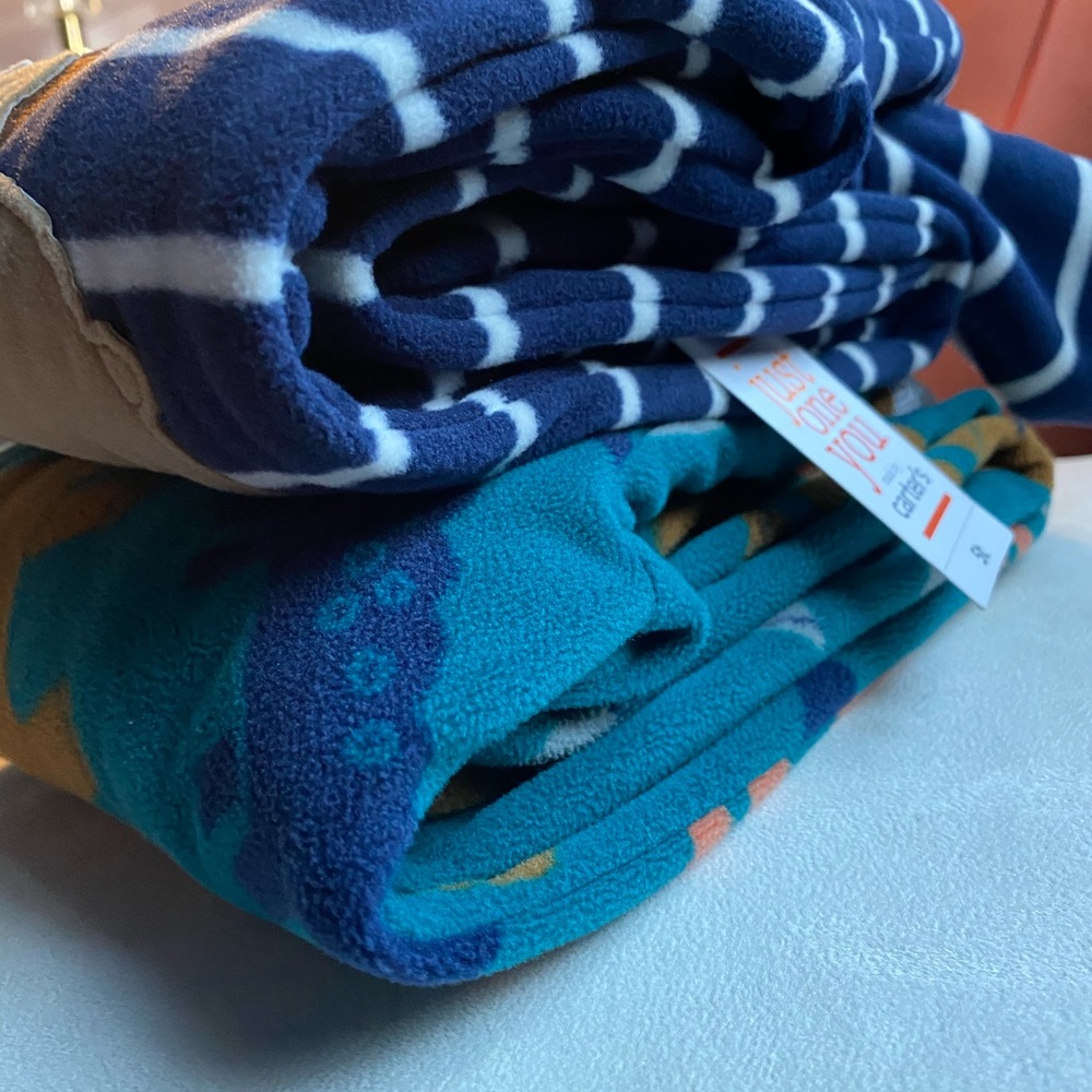 Carter’s sleepers (2) one brand new with tags